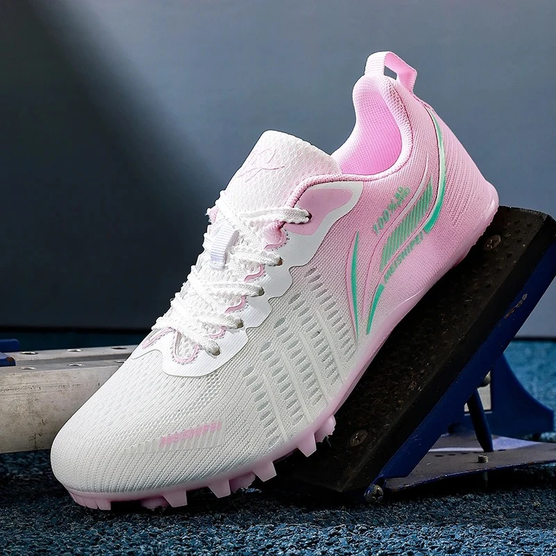 

Новые профессиональные легкоатлетические кроссовки для студентов: ультралегкие, с жесткой подошвой, для бега, тренировок и прыжков в длину, с защитой от скольжения