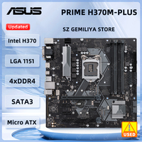 ASUS PRIME H370M-PLUS Motherboard Intel H370 LGA1151 Support i5-9400F 8600K i7-8700K i7-9700F i9-9900KF CPU  M.2 NVME DDR4 64GB