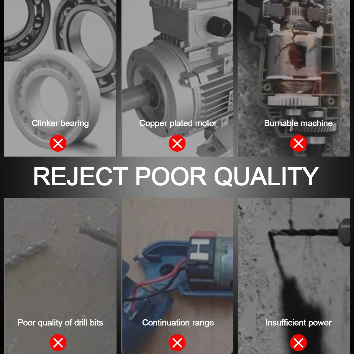 Brushless Electric Impact Driver Screwdriver Handheld Drill 2 Batteries set Case High Power Electric Screwdriver Set UK