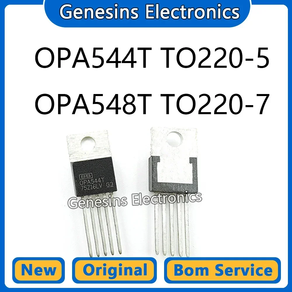 5 pcs OPA544T OPA548T TO220-5 TO220-7 Operational amplifier