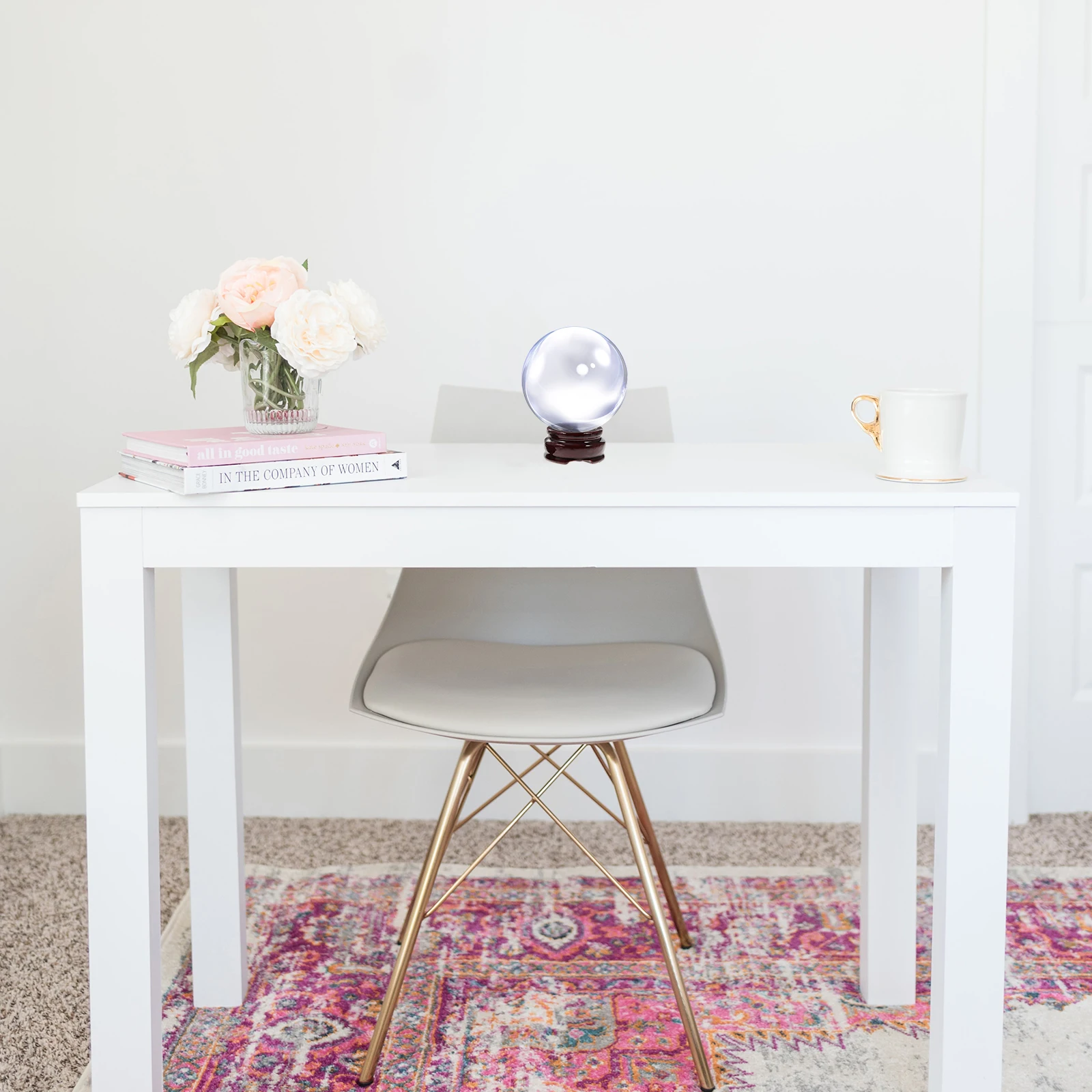 

24Pcs Crystal Ball Display Stand Made of Safe Wood Material Lightweight Flat Base for Spheres Decor Ornament Holder