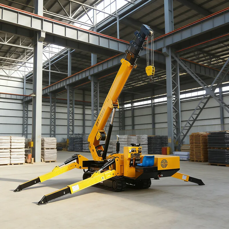 Customized 3-5-8 Ton Spider Crane – Versatile for Glass Installation, Glazing & Curtain Wall Projects, Factory Price