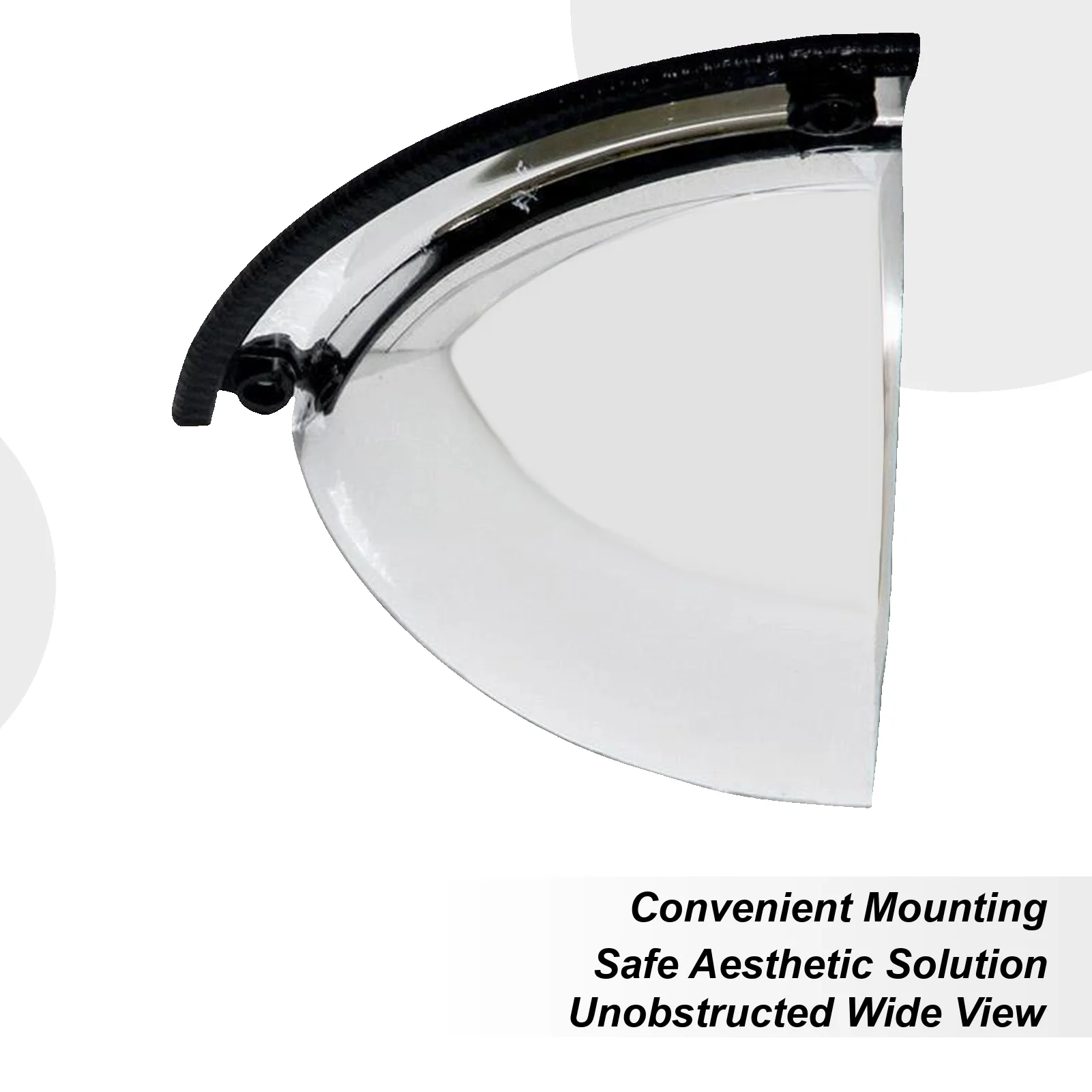 

Зеркало дорожного движения, широкоугольное охранное зеркало для дорожного движения, устойчивые к атмосферным воздействиям, небликовые инструменты для офиса, дома, уличного склада