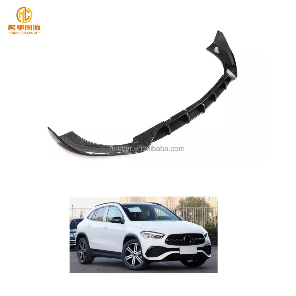 

4-door 2020-2022 - Carbon Fiber Gla250 H247 Auto Front Lip For Mercedes Benz Gla Class Gla200 Gla250 Gla35 Amg Sport Utility