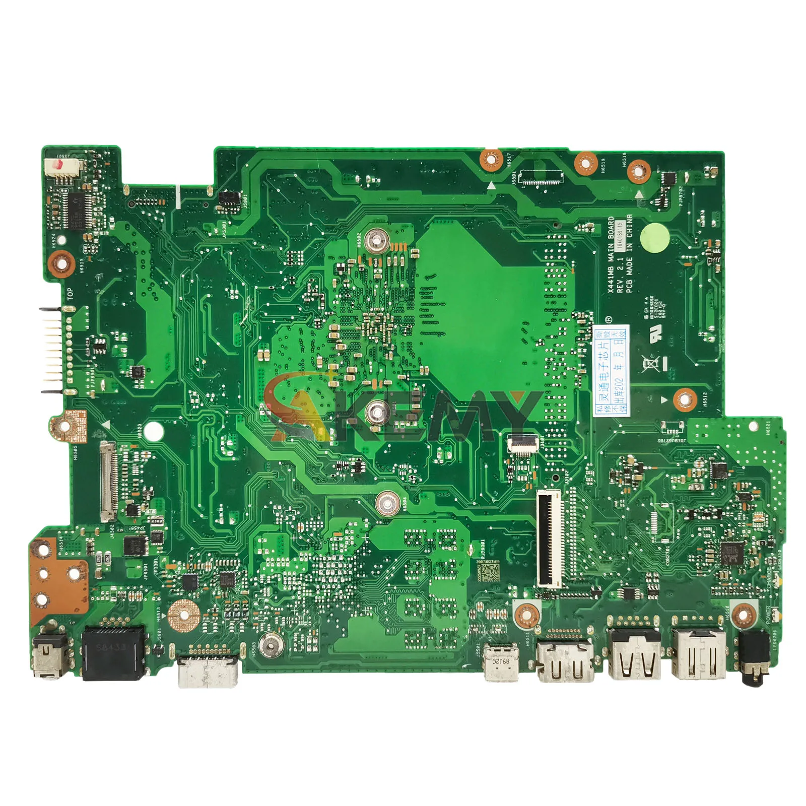 X441MA ノートパソコンのマザーボード ASUS VivoBook X441MB A441M X441M X441MA F441M X441MAR メインボード セラーロン CPU 100% テスト OK stk