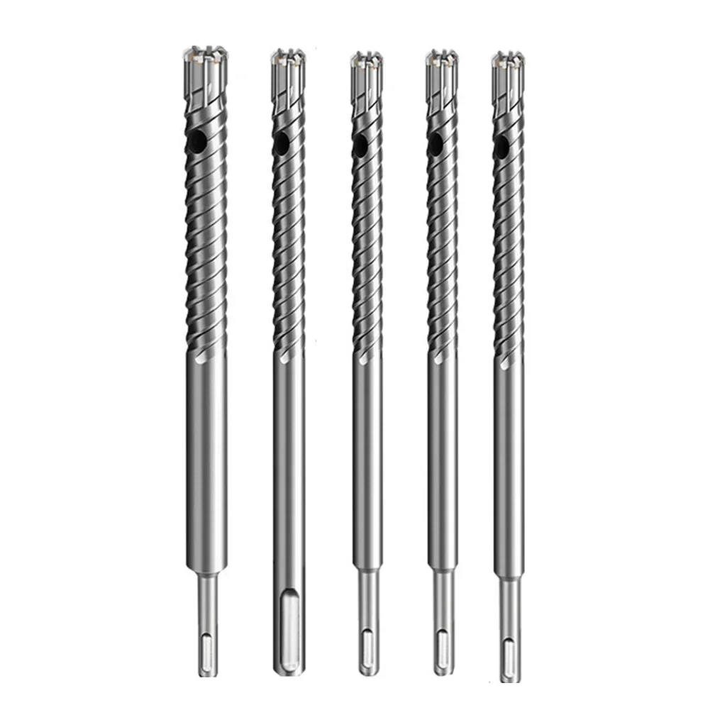 

1pc 303mm Electric Hammer Masonry Drill Bit 10/12/14/16/18mm Alloy Tip Hole Opener For Masonry Concrete Rock Stone Drilling Tool