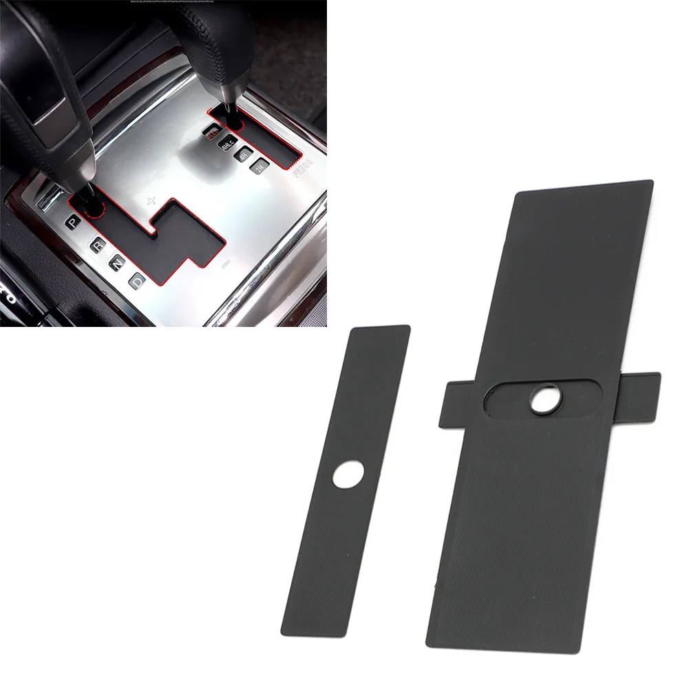 For Mitsubishi Gear Shift Panel Dust Covers Shift Lever Panel Trim Strips Rubber #8015A065 For Pajero V93 V80 V87