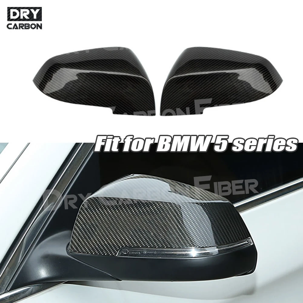 

Накладка на зеркало бокового вида из настоящего углеродного волокна для BMW 5 серии F10 F11 F18 GT F07 14-16 6 серии 13-15 7 F01 F02 14-19