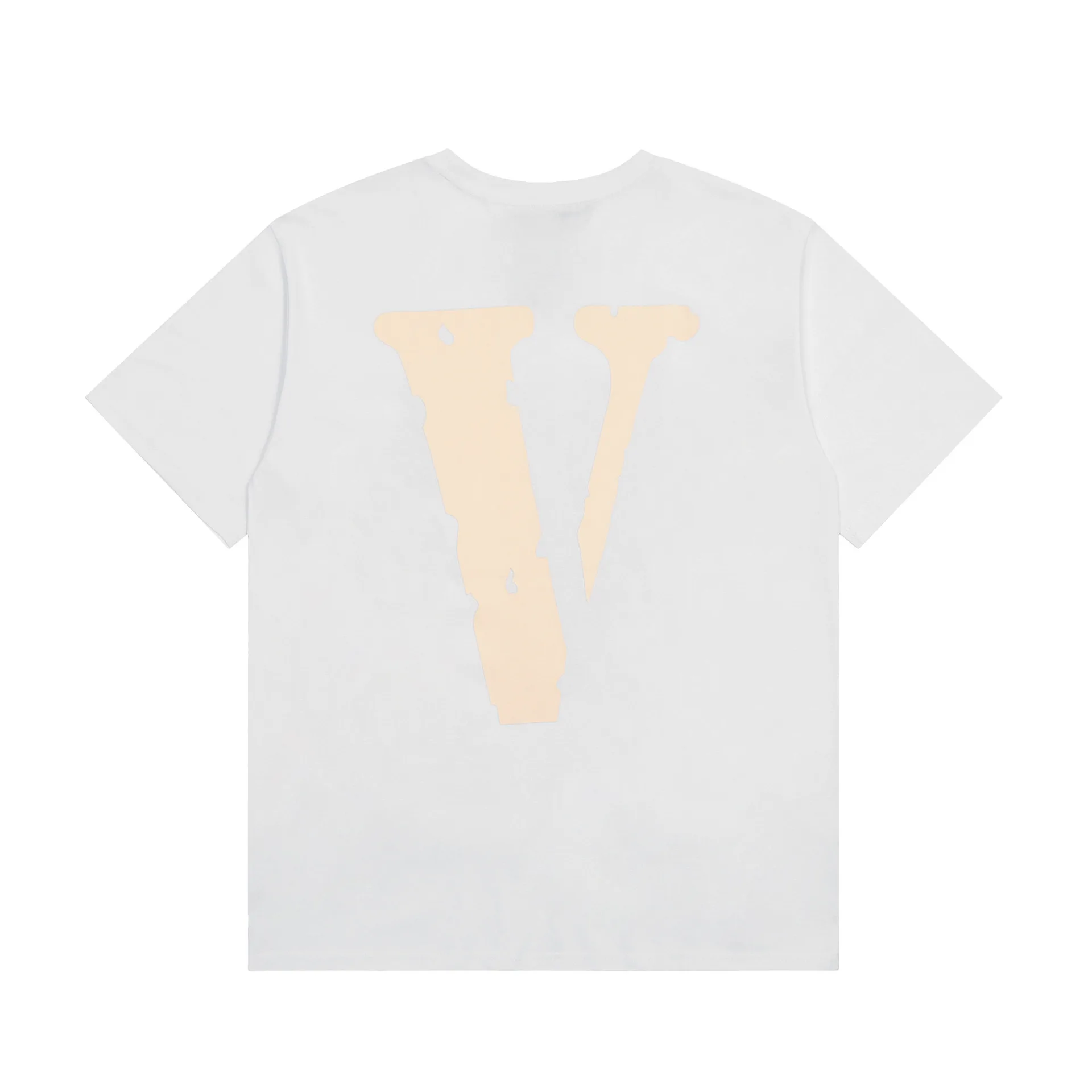 VLONE JERRY Cobra Skull Letter Big V Print Loose Casual Street Hip Hop Couple Short Sleeve T-Shirt Men's T Shirt Short Sleeve