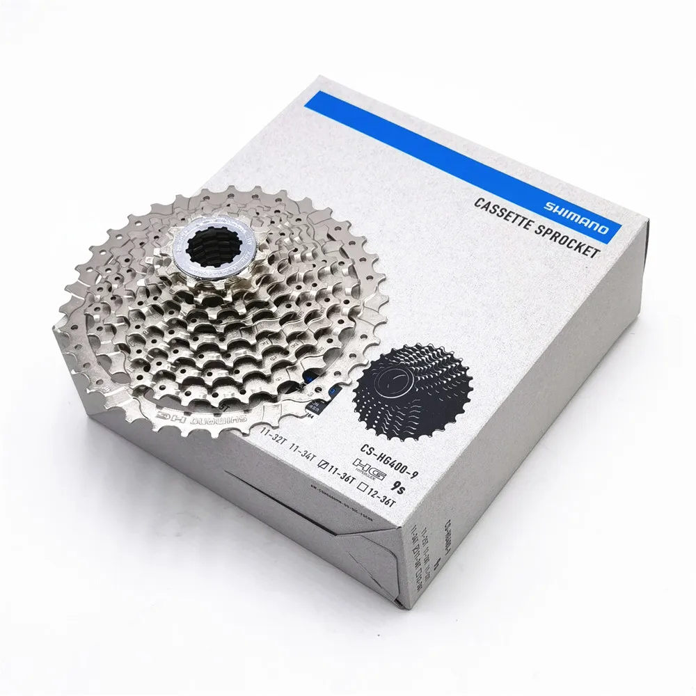 Shimano Alivio CS-HG400-9 MTB Road Mountain Bike 9 Speed Cassette 11-32T 11-34T 36T