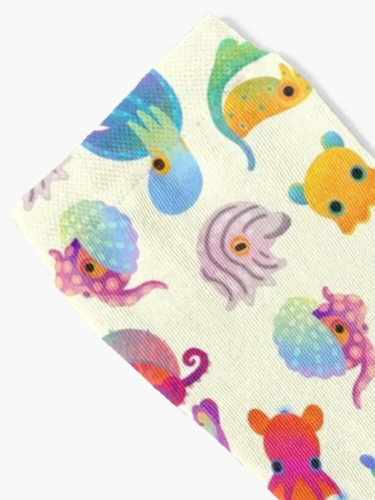 Cephalopod - pastel Socks halloween moving stockings Stockings compression Man Socks Women's