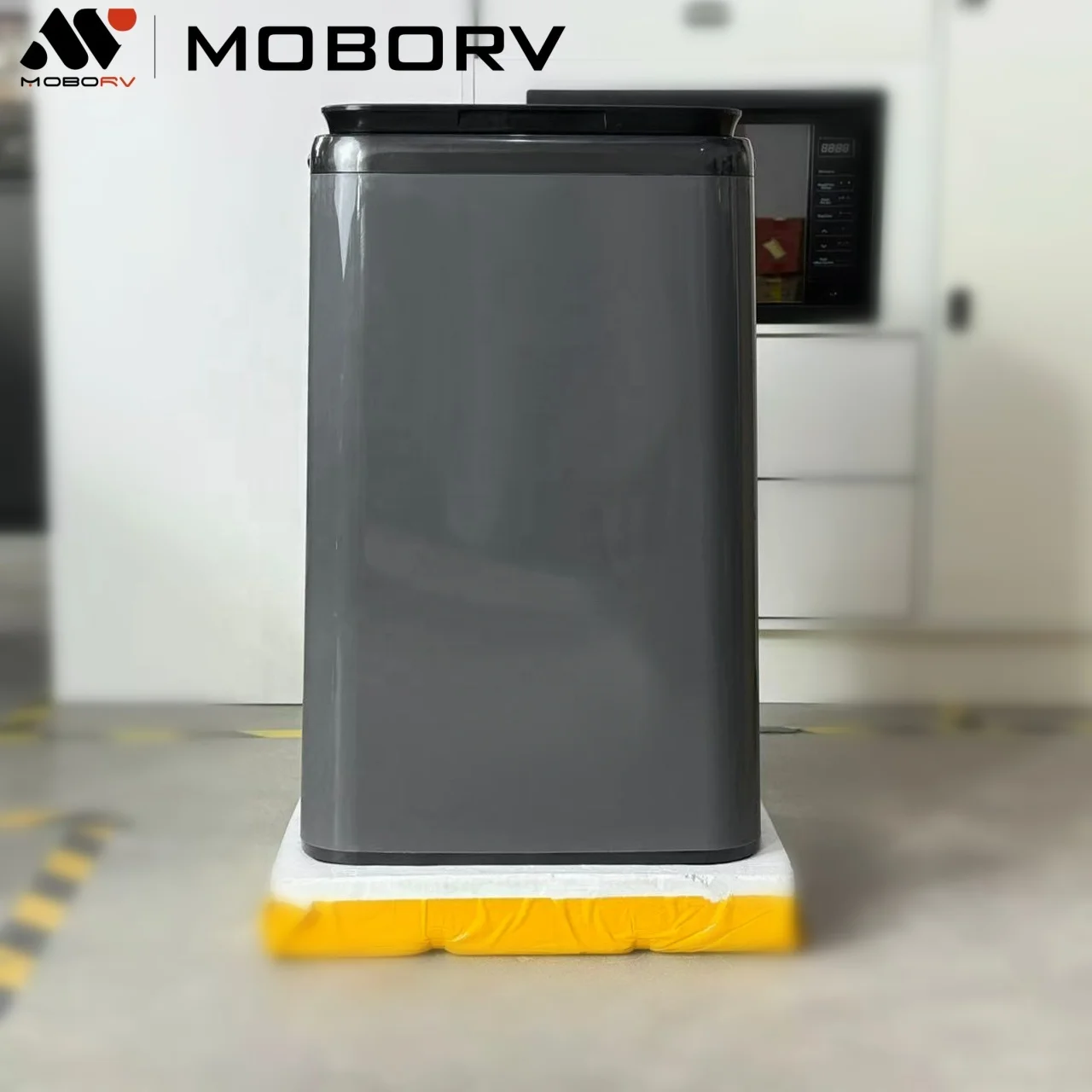 MOBORV Fully Automatic Top load Washer and Dryer Combo Motorhome Part Accessory for Recreational Vehicle Caravan Camping RV M66