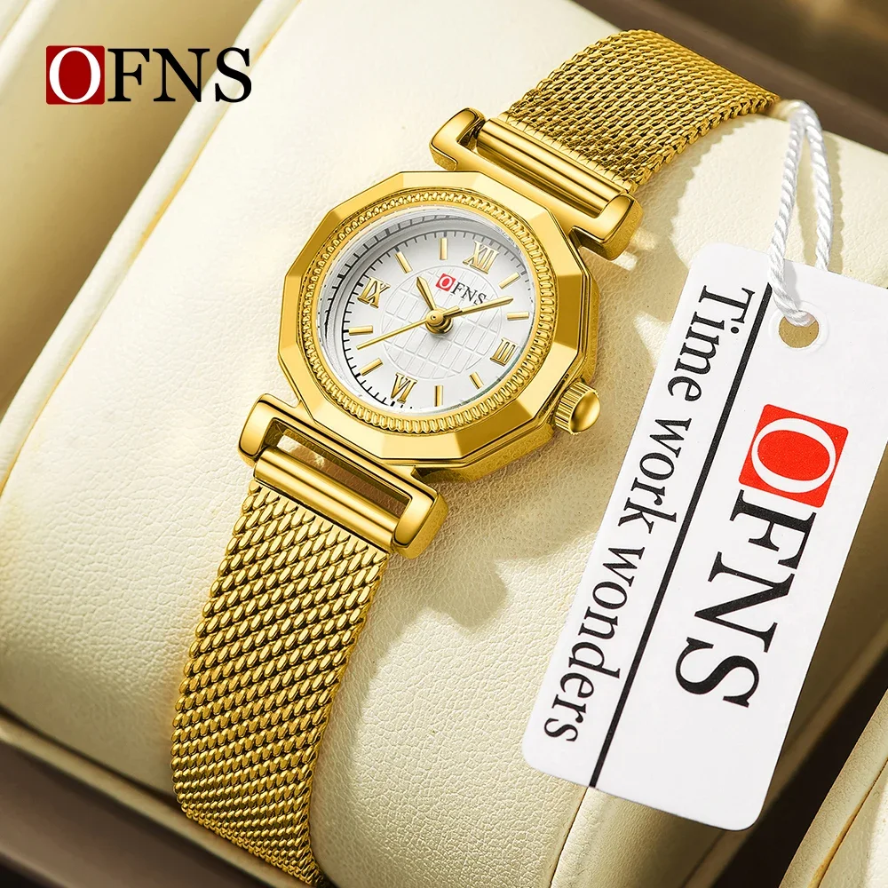 

Fashionable OFNS 1555 Fashionable Retro Roman Style Gorgeous Women's Quartz Watch Waterproof Luxury Women's Quartz Watch