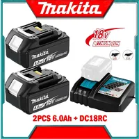 Rechargeable Battery for Makita Original 18V 6.0Ah Li-ion drill Replacement Portable tools Battery BL1860 BL1830 BL1850 BL1860B