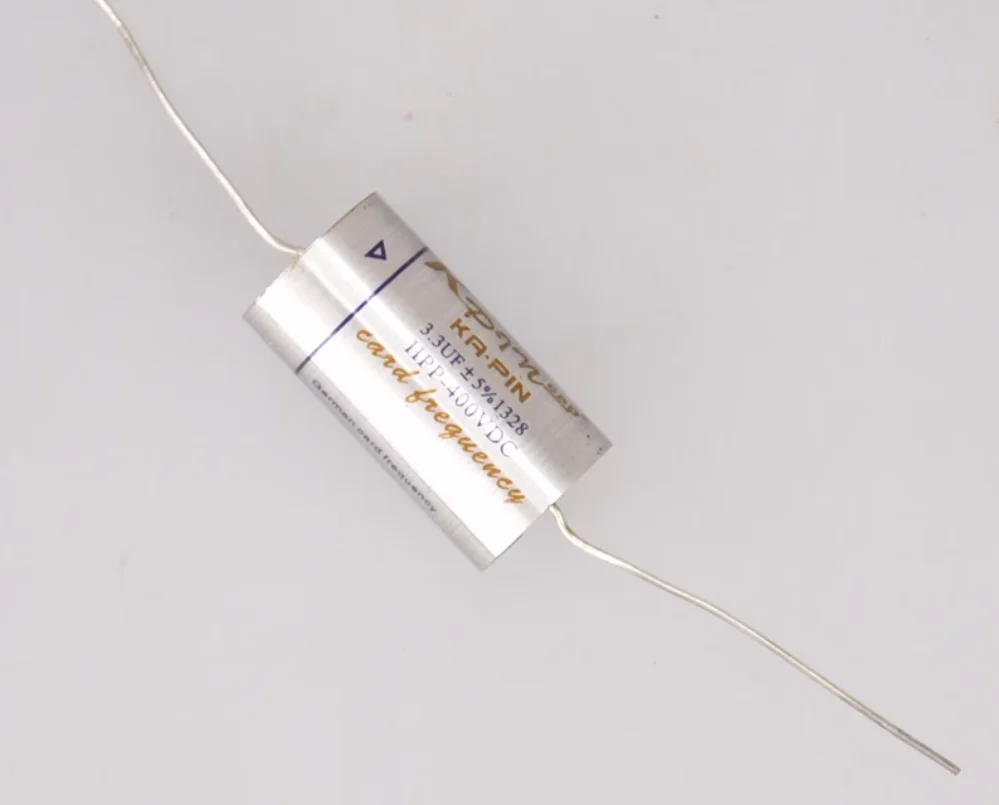 2pcs/lot KPIN KA-PIN Silver polypropylene capacitor MKP non-polar capacitor 1uf~47uf full series 400VDC 5% free shipping
