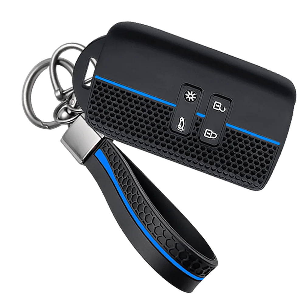 Smart Key Shell With Chain For Renault Clio Megane Scenic Kangoo Captur Duster Logan Sandero Symbol Koleos Fluence Smooth Finish