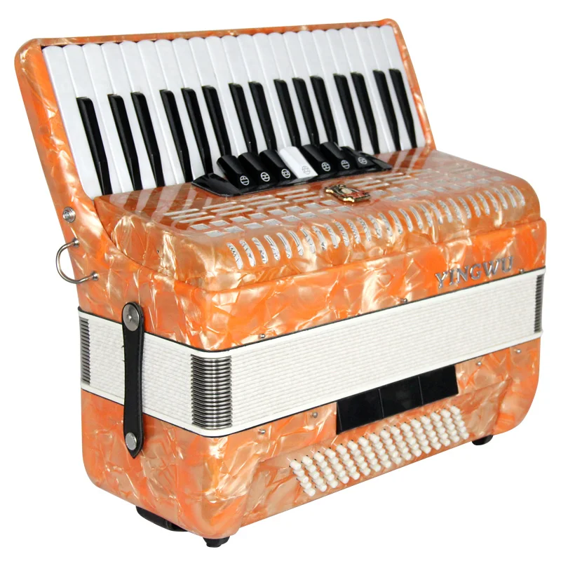 Fashion Professional Music Instruments 37 Keys 80 Bass Accordion for Children Adult