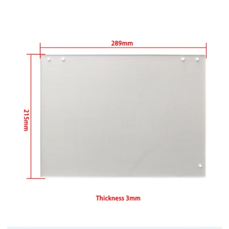 Popcorn Machine Door Panel PVC Acrylic Popcorn Machine Plastic Replacement Doors Commercial Popcorn Maker Accessories