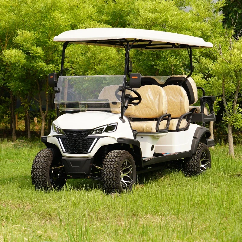 New Arrival 2+2 Seater Electric Utility Golf Cart Off-Road Hunting Buggy at Great Price