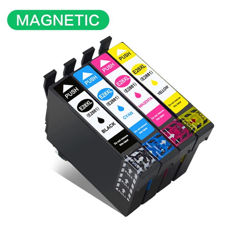 Magnetic T2881 T2882 T2883 T2884 Compatible ink cartridges for Epson 288XL Expression Home XP 430 330 434 440 Printer T288 T2881