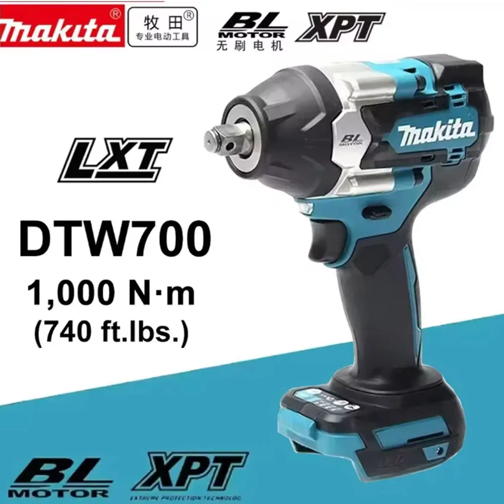 

Makita DTW700 18V Brushless Electric Wrench Cordless Drill Screwdriver Free Delivery Large Torque Power Tools Torque Wrench Ne