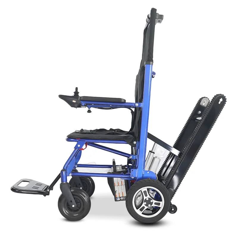 تصميم براءة اختراع جديد مظهر جيد يعمل بالطاقة الكهربائية درج تسلق كرسي متحرك شاحنة يدوية درج متسلق درج كهربائي تسلق