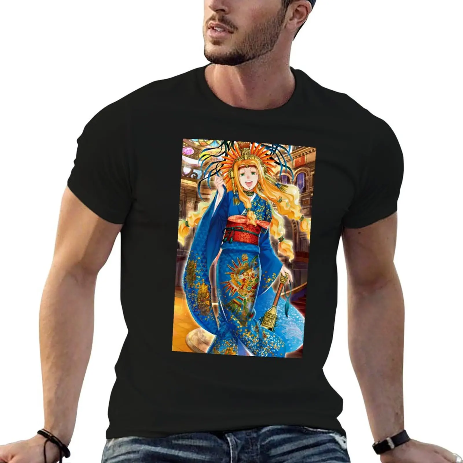 Quetzalcoatl's Formal Dress Poster T-Shirt quick drying baggy shirts anime shirts men