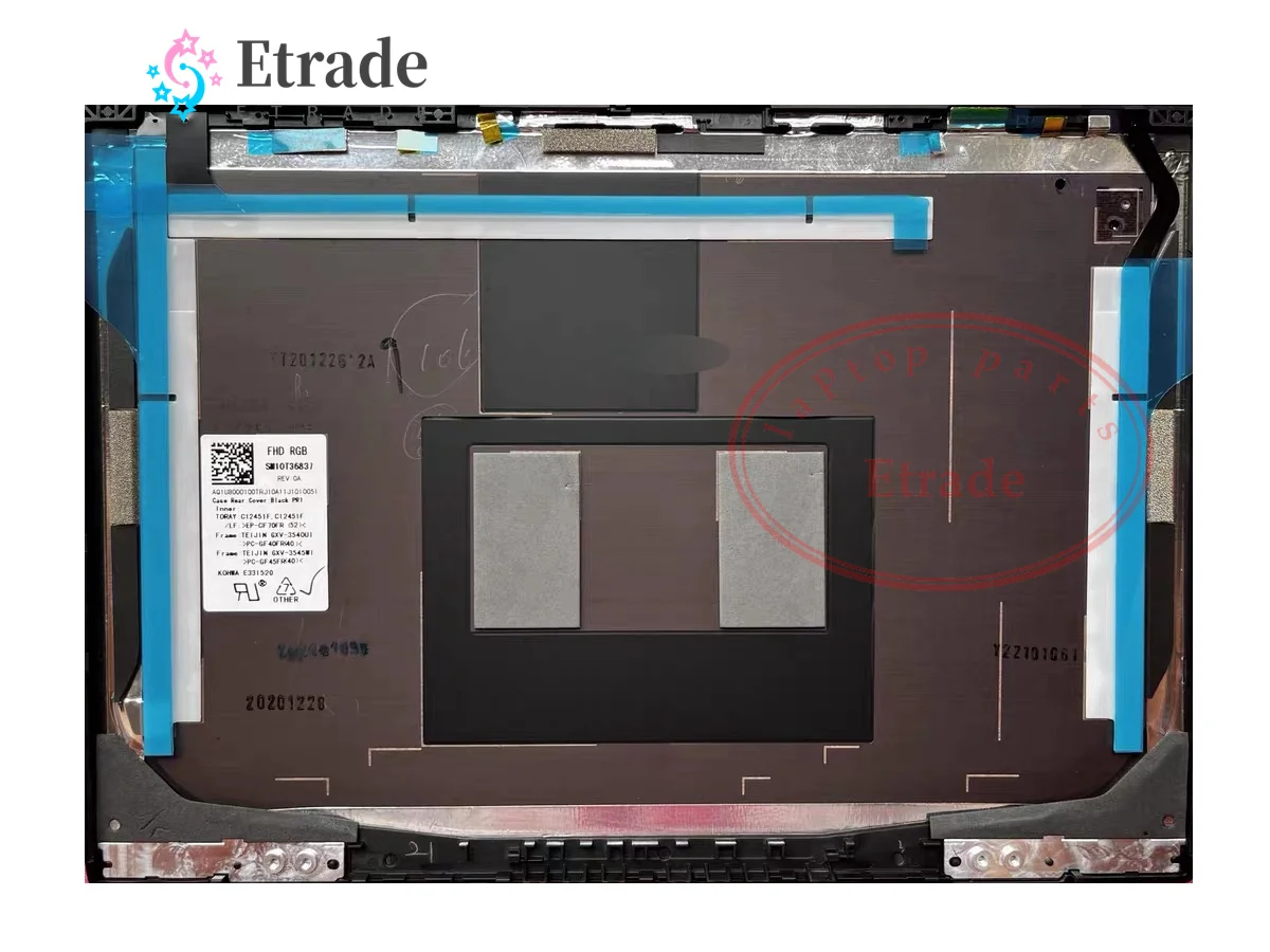 95 New For Lenovo ThinkPad X1 Carbon 9th Gen Rear Lid LCD Back Cover Top Screen Case FHD RGB AQ1U8000100 SN10T36837