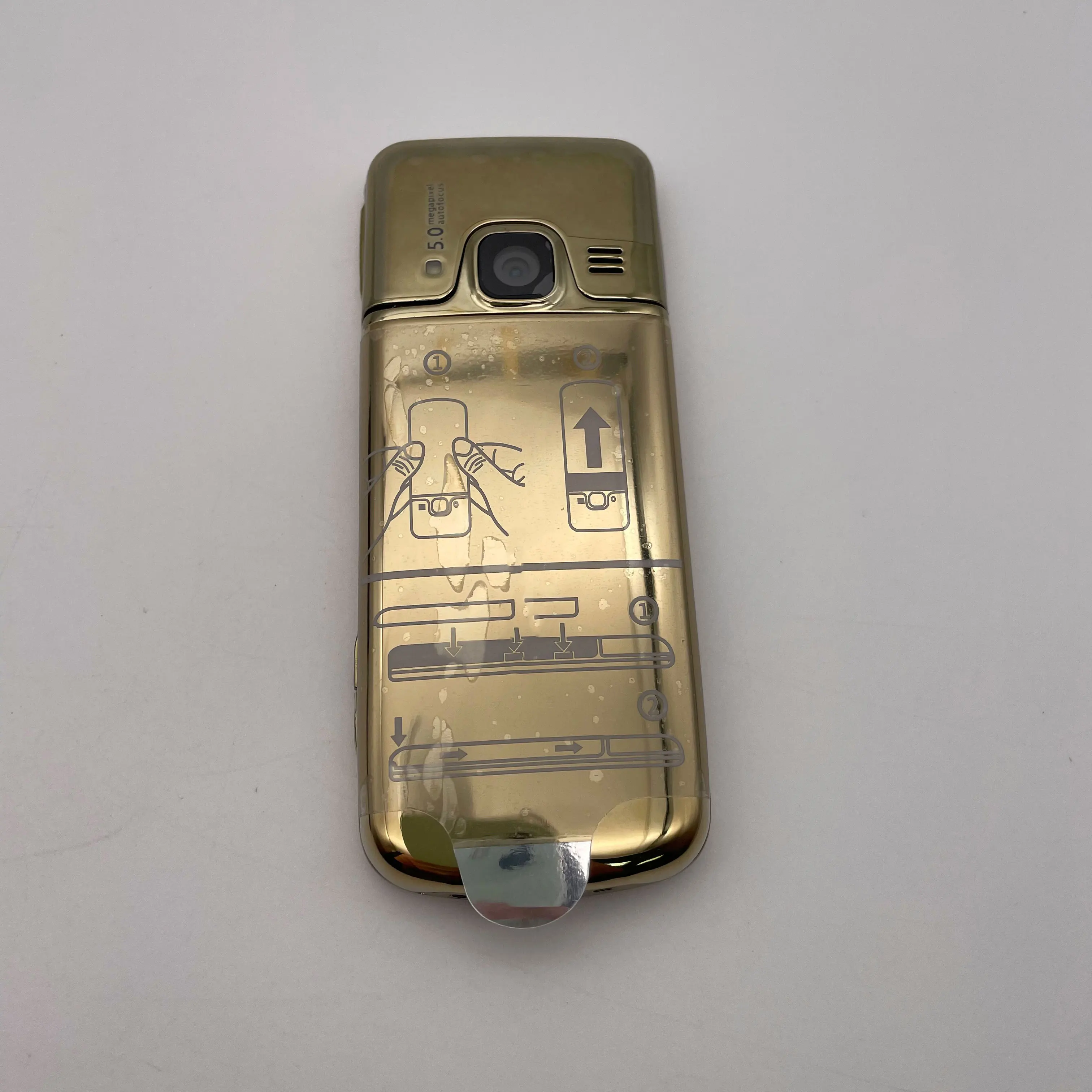 الأصلي مقفلة 6700C 6700 الكلاسيكية واحدة Sim GSM 900/1800 2G/3G الهاتف المحمول لوحة المفاتيح العربية الروسية المصنوعة في فنلندا