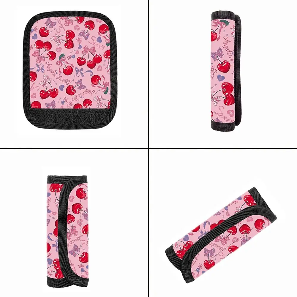 

Soft Luggage Handle Cover Bowknot Cherry Waterproof Suitcase Bag Handle Sleeve Anti-slip Replacement