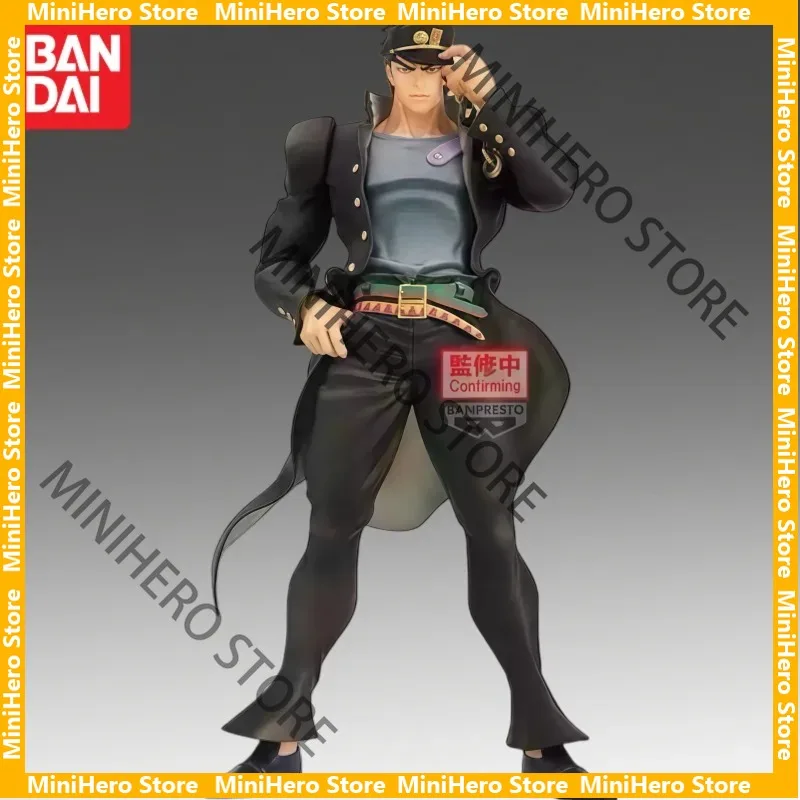 

В наличии Оригинальная коллекционная фигурка Bandai Banpresto JoJo's Bizarre Adventure Джотаро Куджо, ПВХ, масштаб 1/8