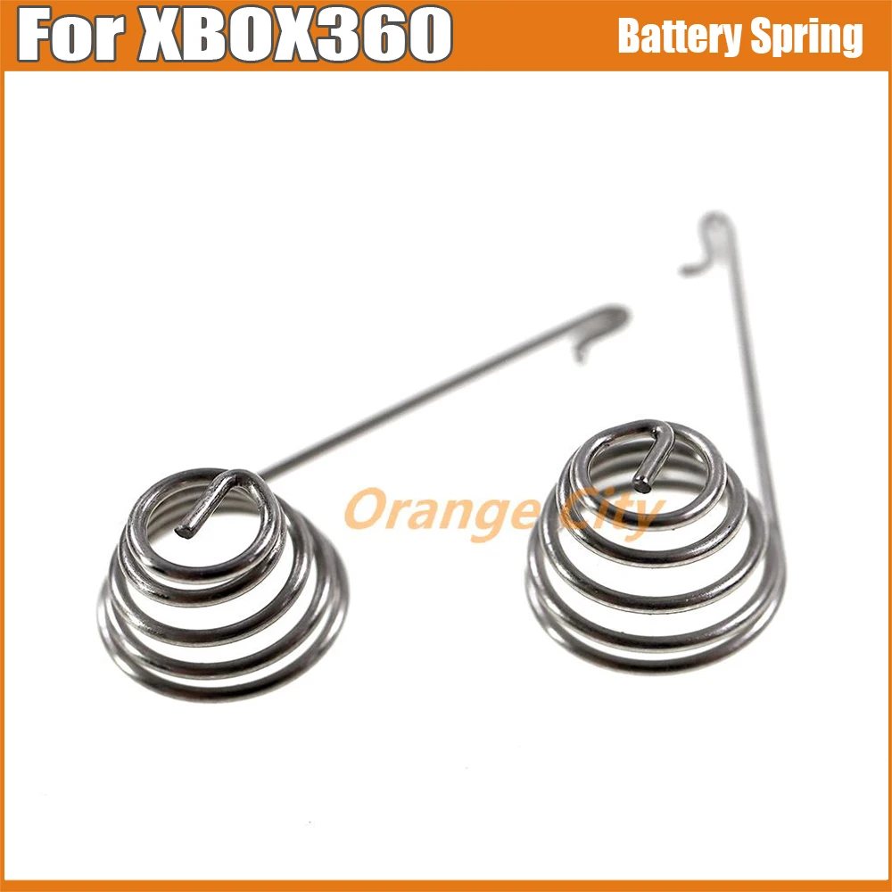 

1000pcs=500pairs Repair parts Replacement L/R Left Right Battery Holder Spring for Xbox360 Xbox 360 Game Controller