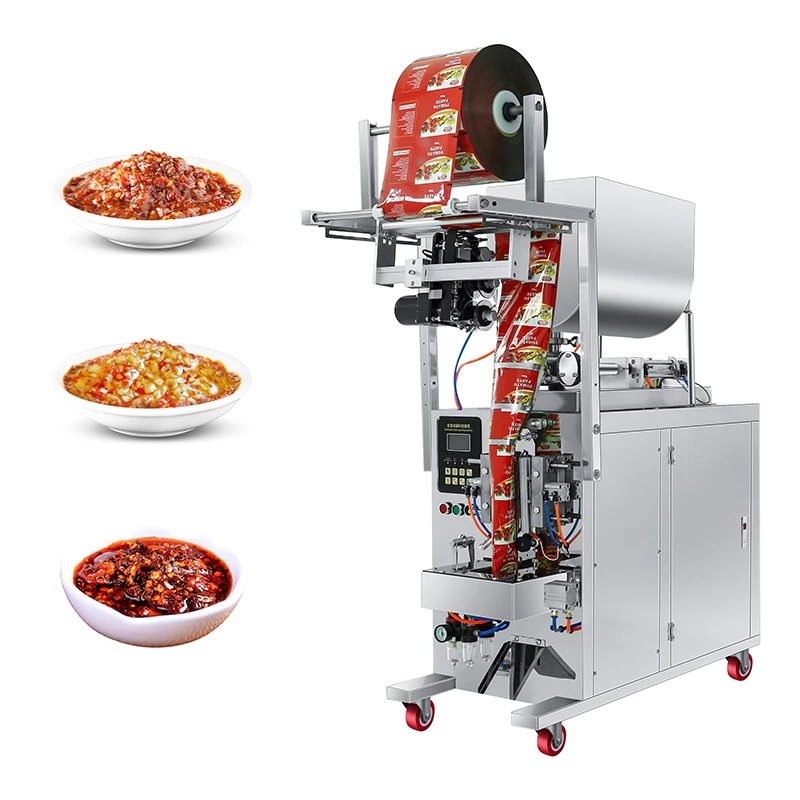 

Tomato Paste Filling Sealing Packaging Machine Packing Molasses Filling And Horizontal Peanut Butter Packaging Machine