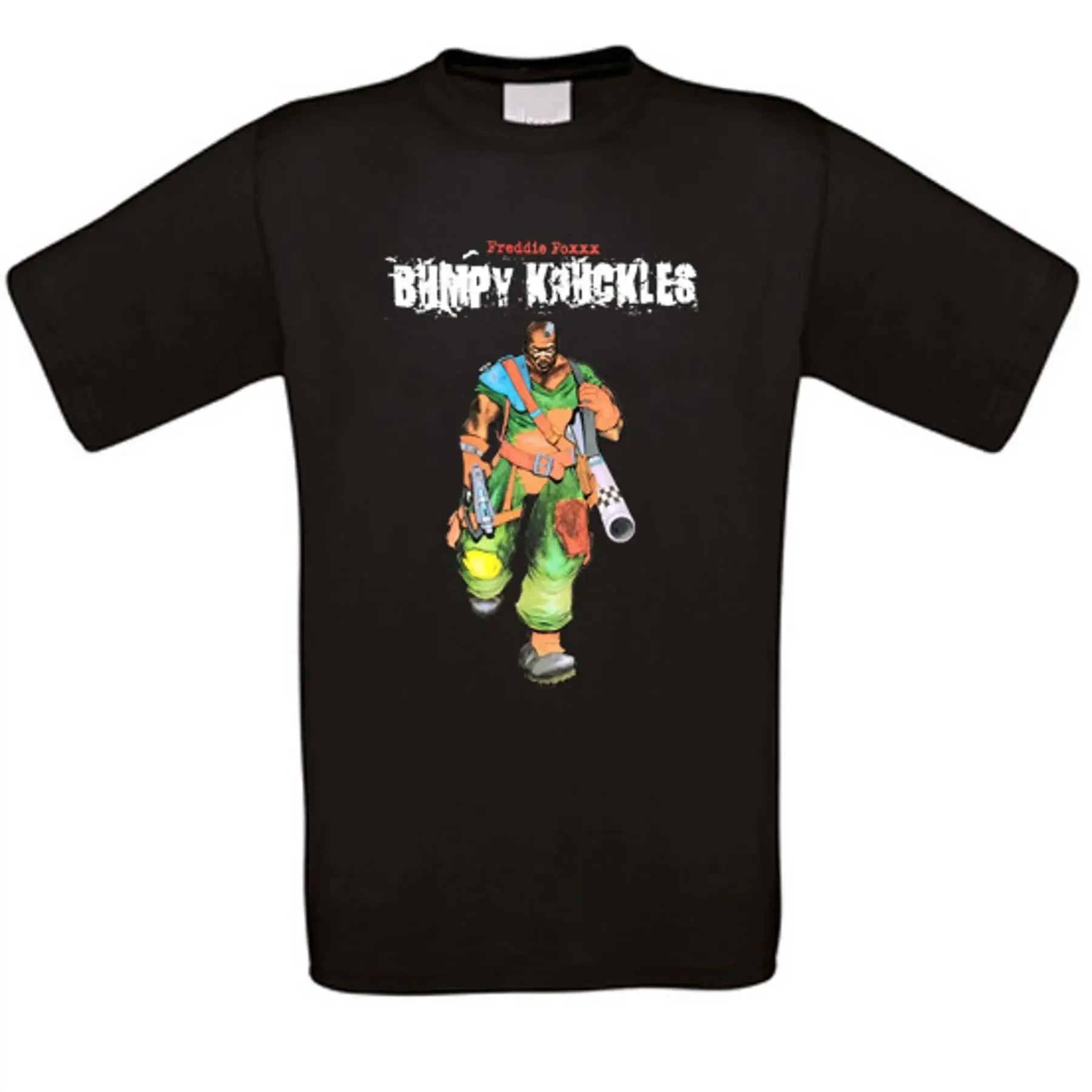 

Футболка Bumpy Knuckles Freddie Foxxx Rap в стиле хип-хоп, все размеры, НОВАЯ