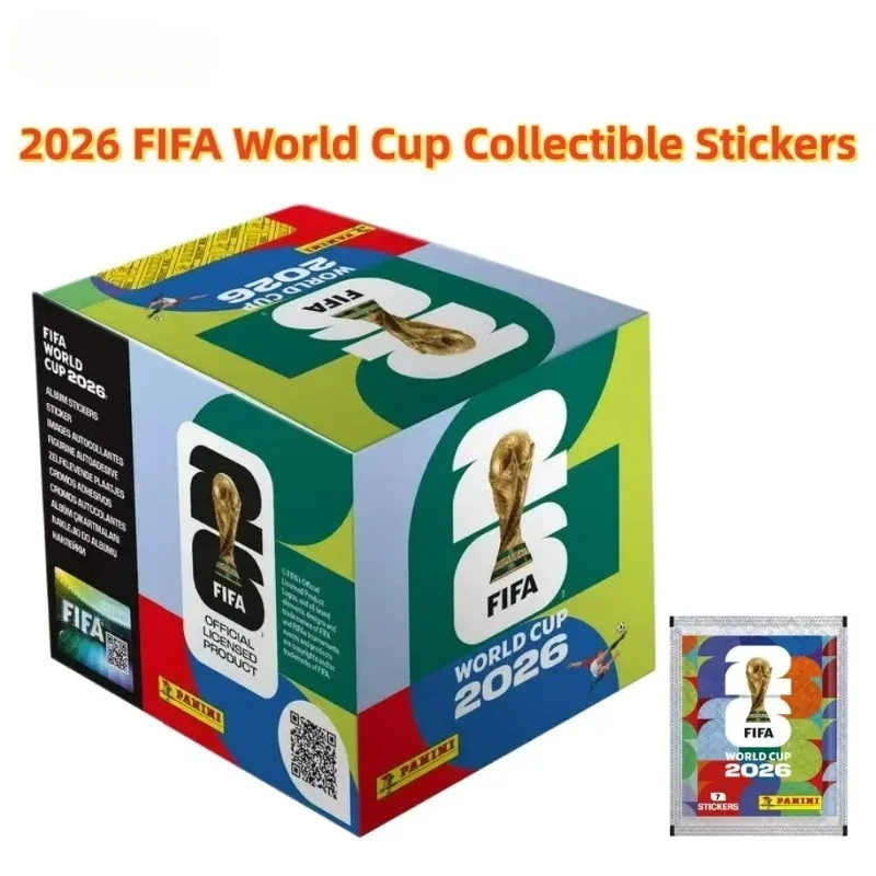 Panini FIFA World Cup 2026 Soccer Trading Stickers Bundle, World Cup Memorabilia Stickers, Fan Souvenir Present - view 6