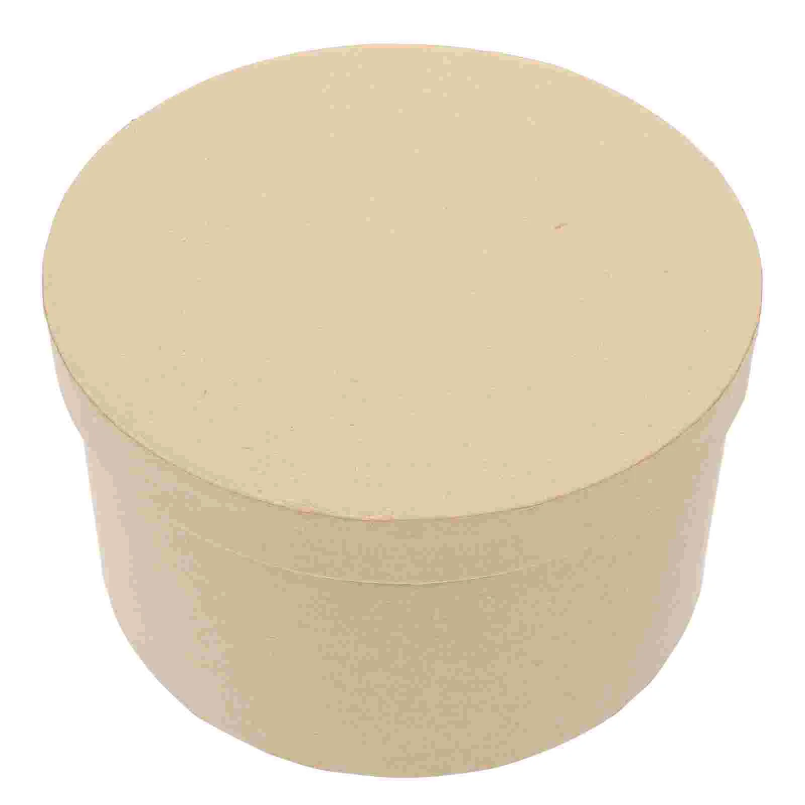 Round Boxes for Gold Mini Cupcake Liners DIY Kraft Paper Floral Dad Holder Gift