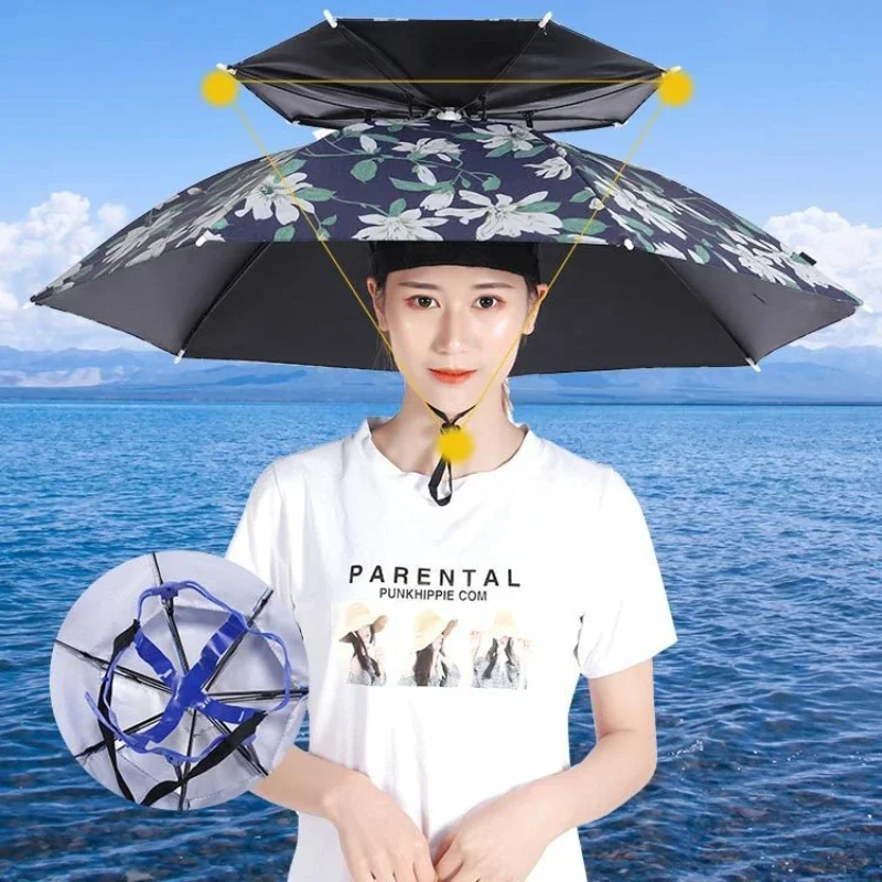 chapeu-guarda-chuva-dobravel-de-dupla-camada-ao-ar-livre-protecao-solar-protetor-solar-a-prova-d'agua-chapeu-de-pesca-adequado-para-acampamento-ao-ar-livre