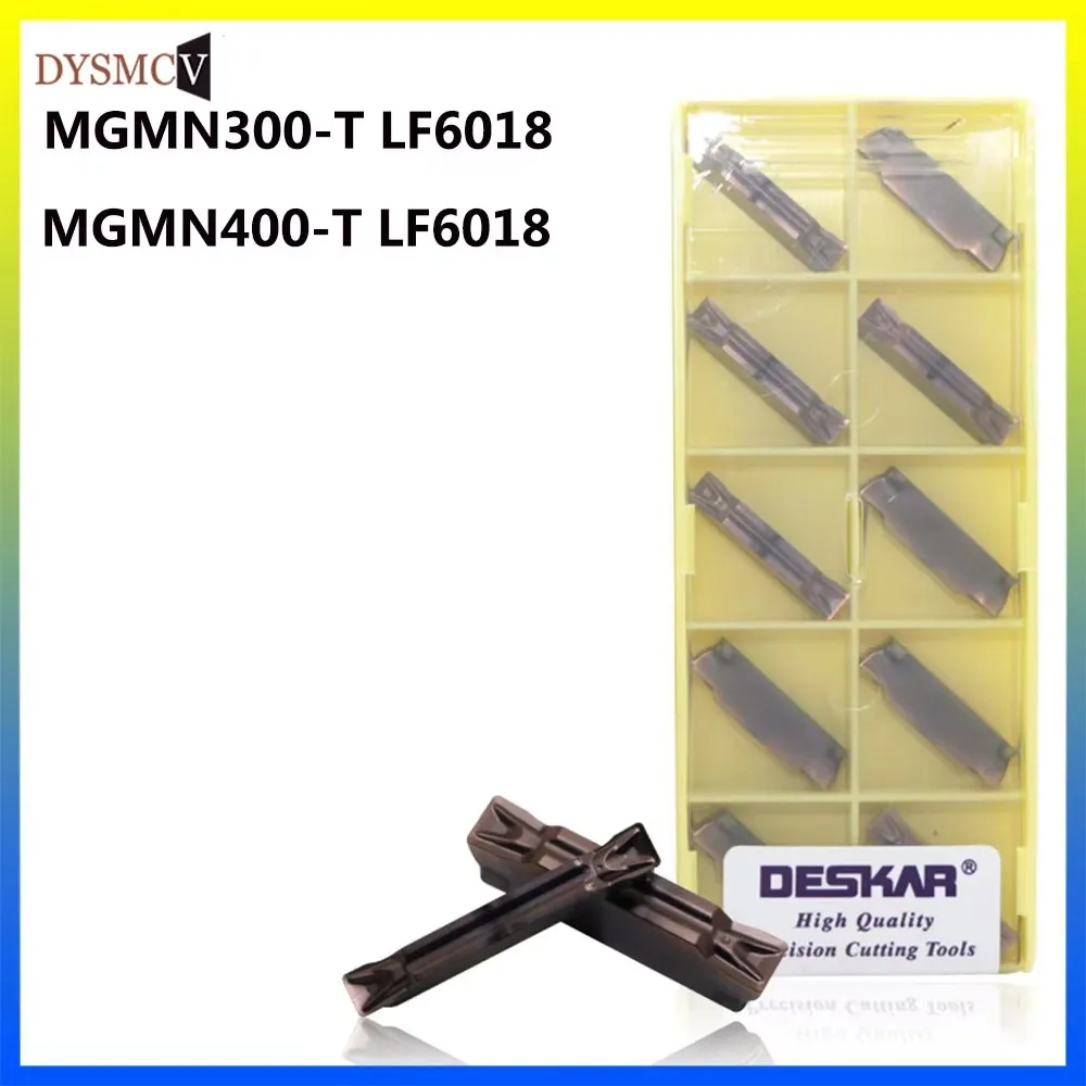 MGMN Serie DESKAR 100% Original MGMN300-T LF6018 MGMN400-T LF6018 Drehmeißel-Einsatz für Edelstahlbearbeitung Schneidwerkzeuge – Detail 1