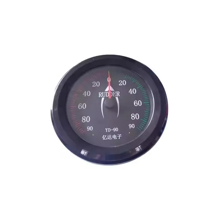 Yida FD-9 Digital Signal Marine Rudder Indicator Propeller Set with DC24V Power for Fish Boat & Yacht -10-50 1 Year Warranty
