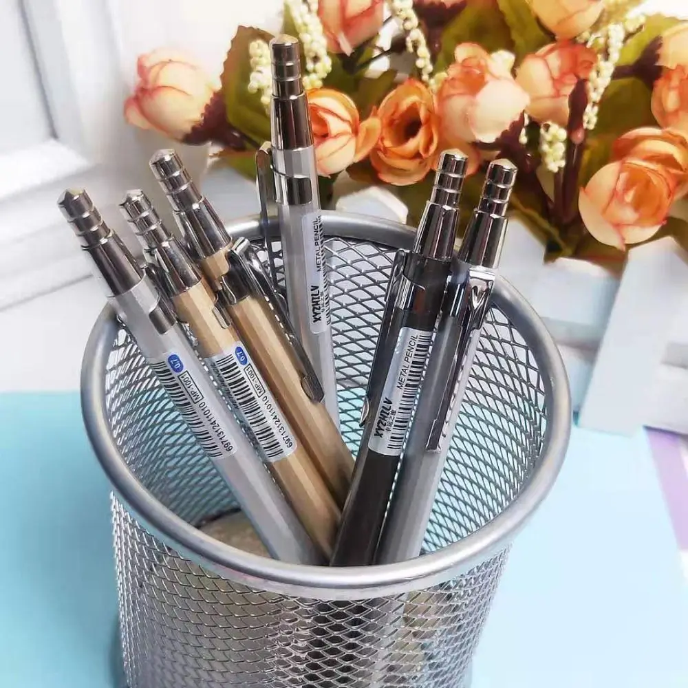 

Механический карандаш 0,5/0,7 мм, металлический эскиз, дизайн комиксов, автоматический карандаш для рисования, пишущий инструмент, карандаш для эскизов, школьный офис