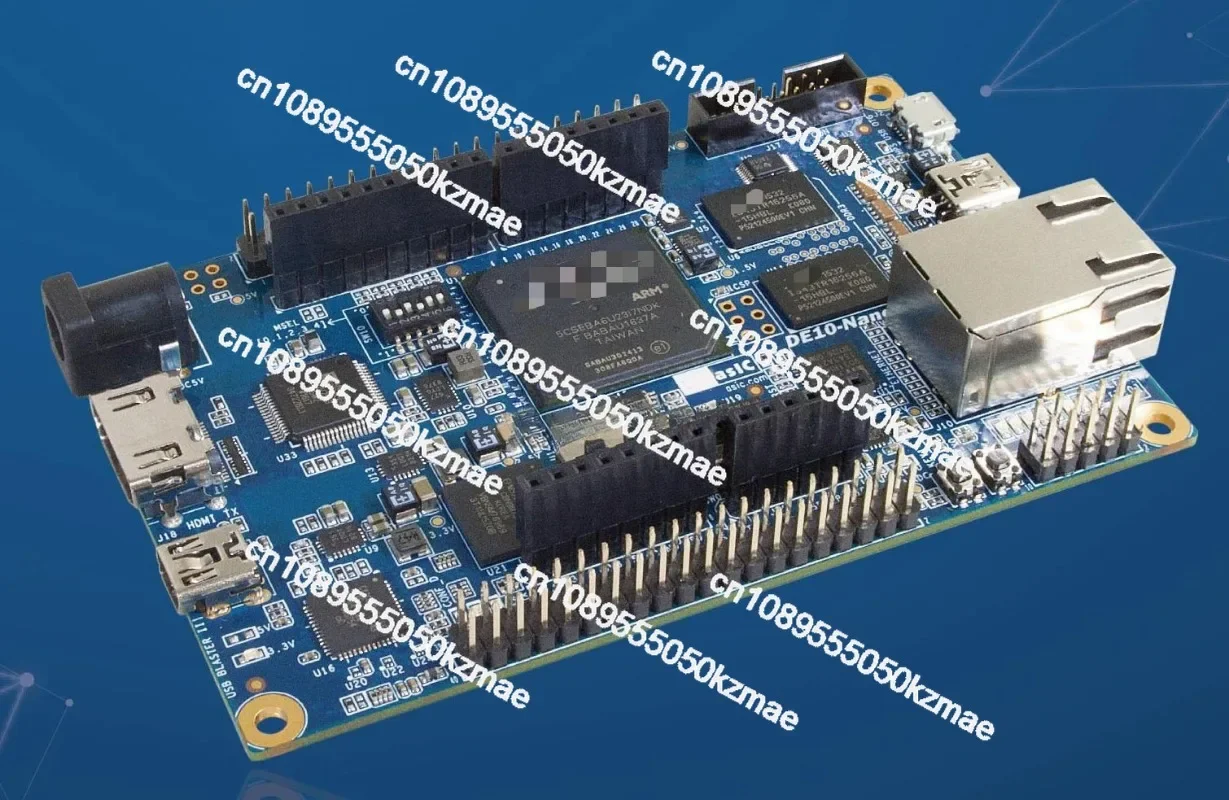 For DE10 Nano Mister FPGA Development Board Altera CycloneV SoC ARM Cortex-A9 with ADC G-Sensor Ethernet HDMI Compatible Arduino