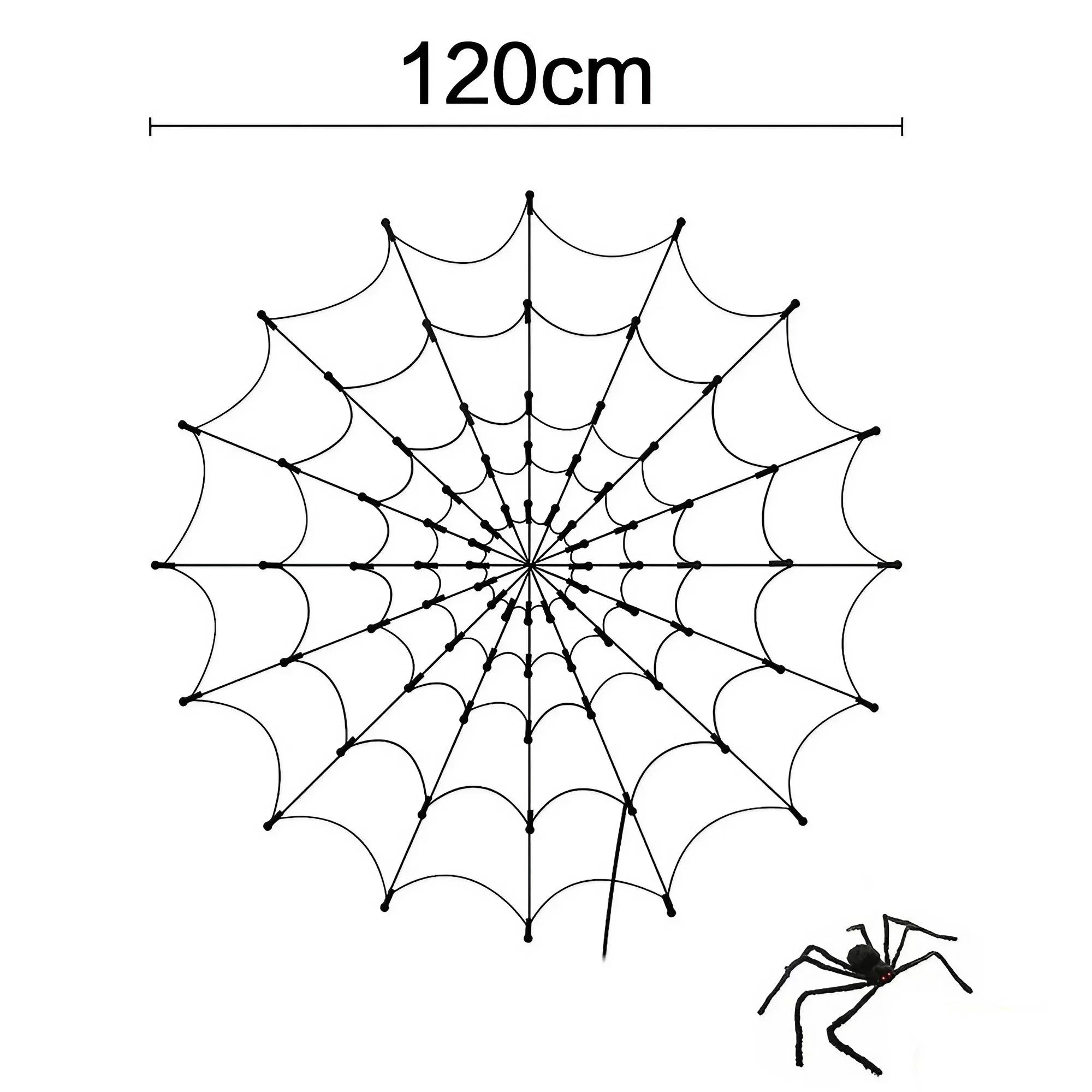 الإبداعية شبكة العنكبوت ضوء سلسلة ضوء الزخرفية سوبر الخوف مصباح شبكة العنكبوت، مناسبة لجميع القديسين، مهرجان الديكور