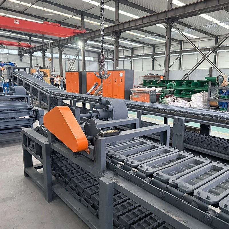 Aluminum ingot production line Aluminum alloy scrap copper smelting castings