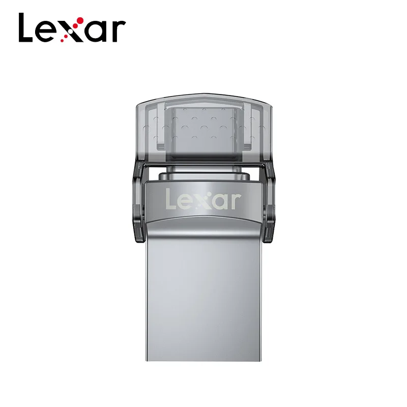 Lexar USB 3.0 Jumpdrive D35C 32 ГБ 64 ГБ Двойной USB C - накопитель с высокой скоростью до 100 МБ / с