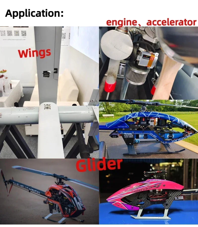 Feetech FT3325M 6V 7kg Flügel Digital Ganzkörper Stahl Micro Servo Motor Metall Getriebe RC Drone Segelflugzeug Kleine mini Servo Für Hubschrauber