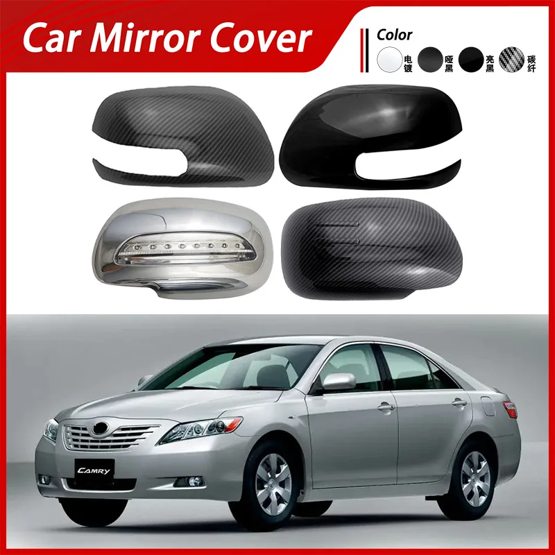 

Suitable for 7-11 Toyota Camry Carmy XV40 reverse mirror cover electroplated rearview mirror shell