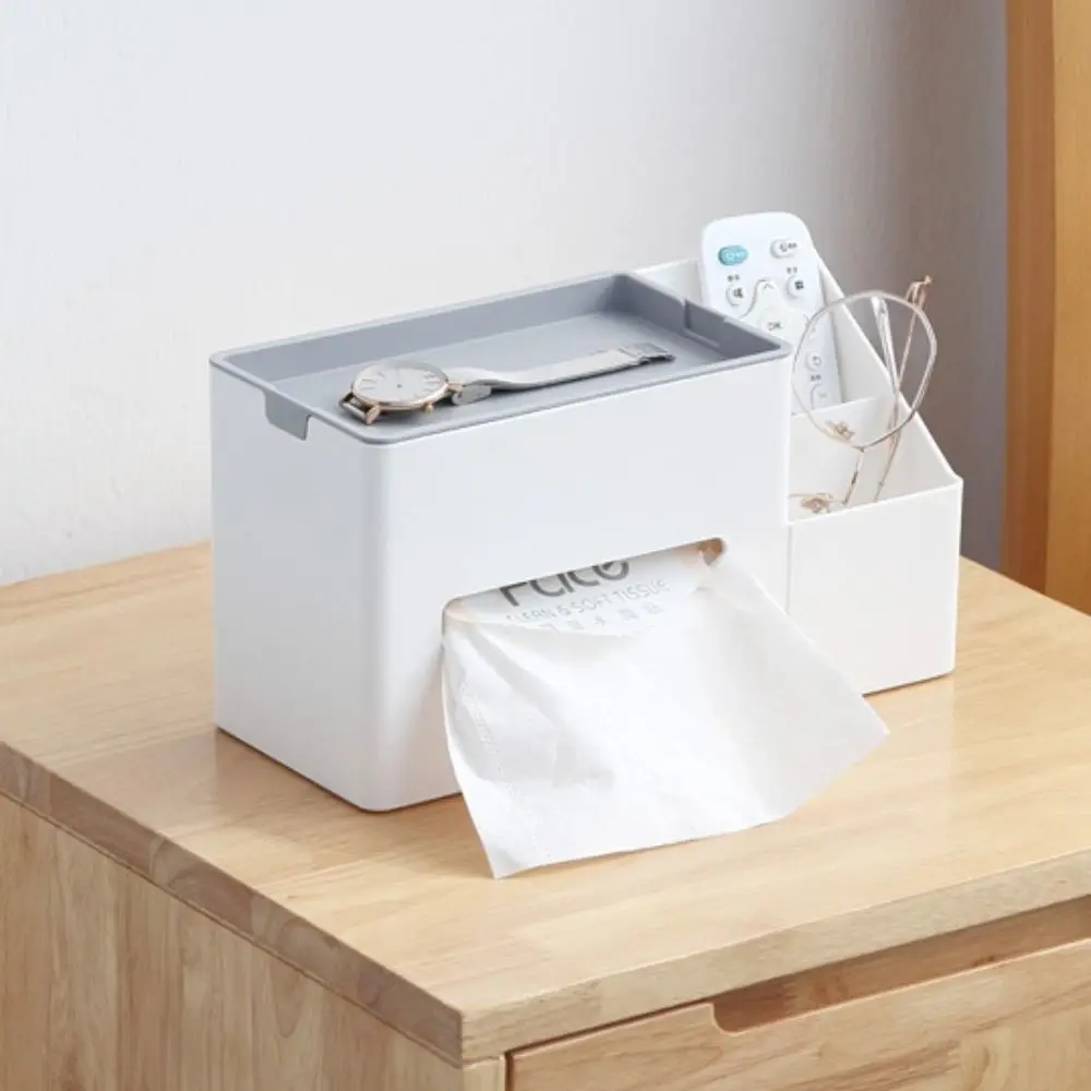 

Многофункциональная коробка для салфеток с пультом дистанционного управления, настольный органайзер, держатель для салфеток, держатель для карандашей, канцелярские принадлежности