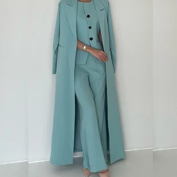 女性用シングルブレストジャケット,ピークラップ,カスタムメイド,無地,フォーマルオフィスセット,高級服,1個