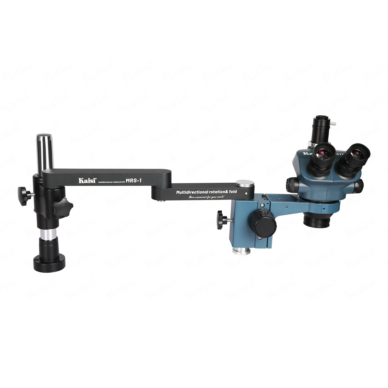 Sugon Kaisi MRS-37050 Trinocular Microscope With MRS-1 360 Rotating Arm 7X-50X Microscope