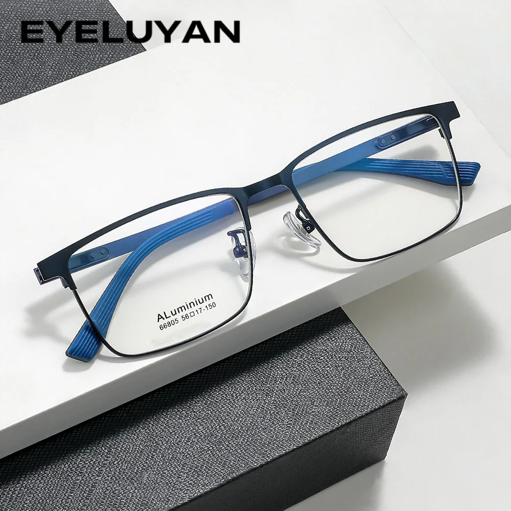 ELECCION Comfortable Super Elastic Design Optical Glassess Frame Men Fashion Full Rim Square Myopic Eyeglass Frames 66805